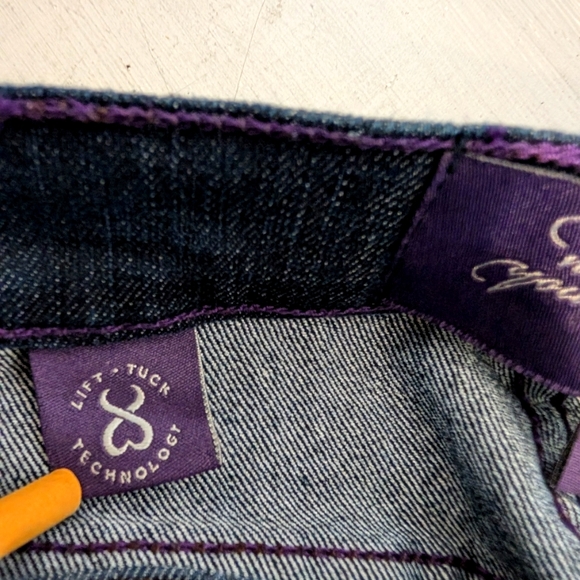 NYDJ Not Your Daughters Twiggy Slim Straight Jeans 10017 Size 10 - Picture 12 of 16